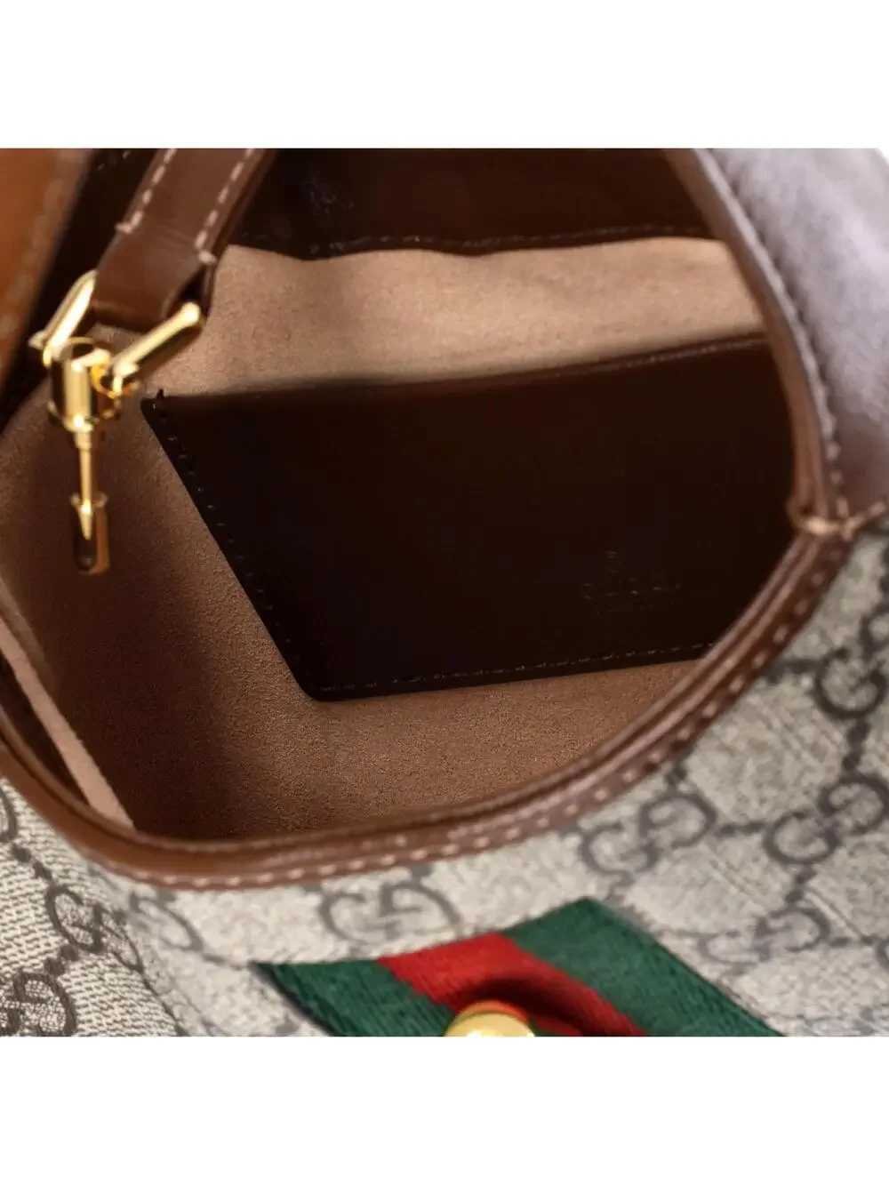 Gucci Jackie Hobo Gg Coated Canvas Mini #200831G20B